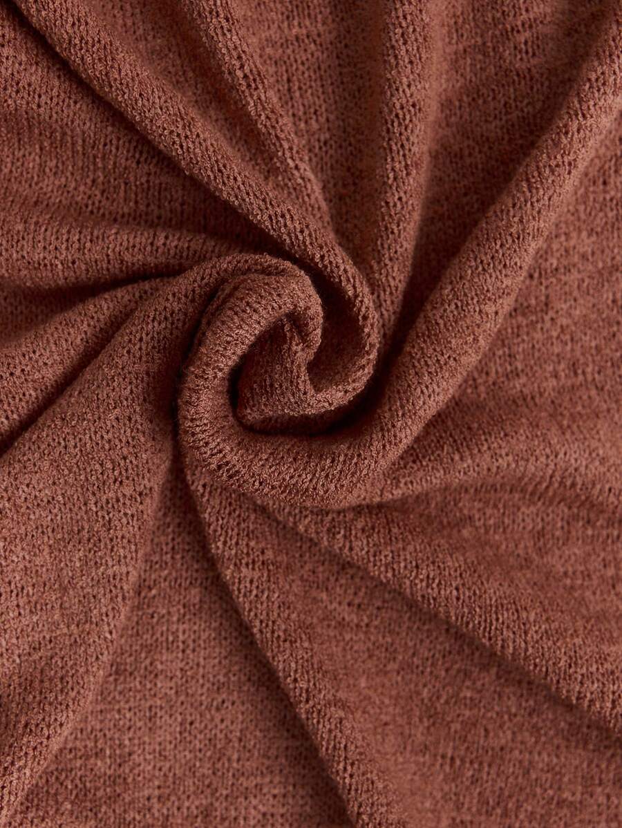 Kaïa | Robe Tricot Fendue